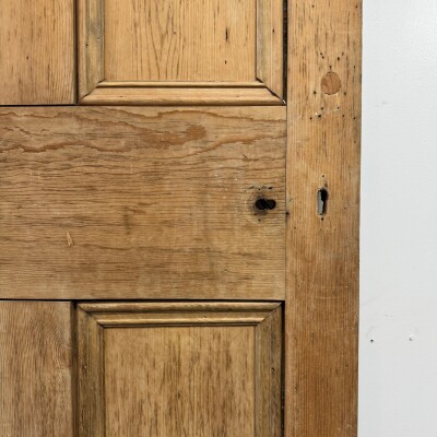 Antique Victorian 5 Panel Door - 204cm x 83.5cm