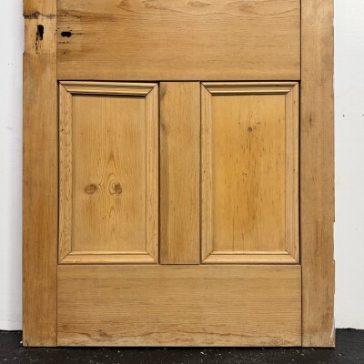 Antique Victorian 5 Panel Door - 204cm x 83.5cm