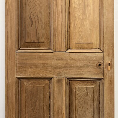 Antique Victorian 5 Panel Door - 207cm x 95cm