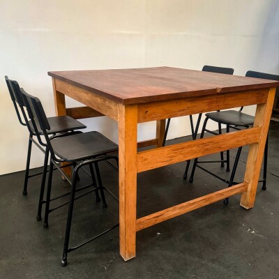 Teak/Beech Reclaimed Work Table | 5 Available