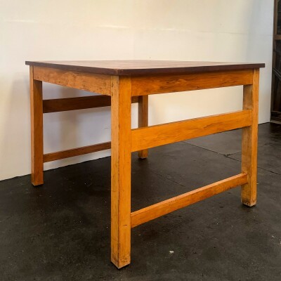 Teak/Beech Reclaimed Work Table | 5 Available