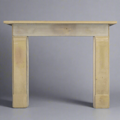 Antique Sandstone Crossover Fireplace Surround
