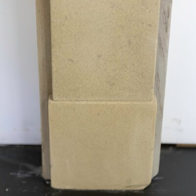 Antique Sandstone Crossover Fireplace Surround