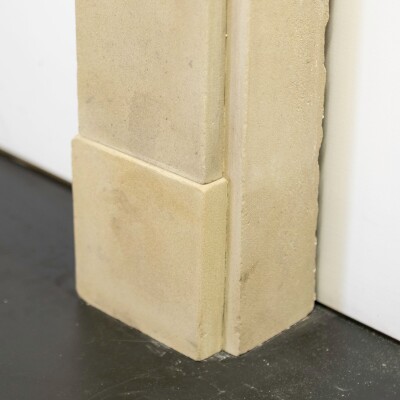 Antique Sandstone Crossover Fireplace Surround