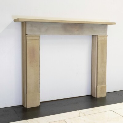 Antique Sandstone Crossover Fireplace Surround