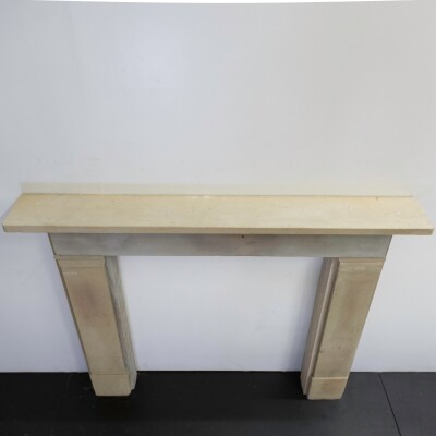 Antique Sandstone Crossover Fireplace Surround