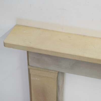 Antique Sandstone Crossover Fireplace Surround