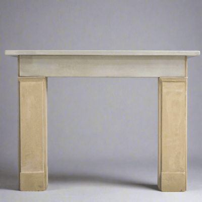 Antique Sandstone Crossover Fireplace Surround