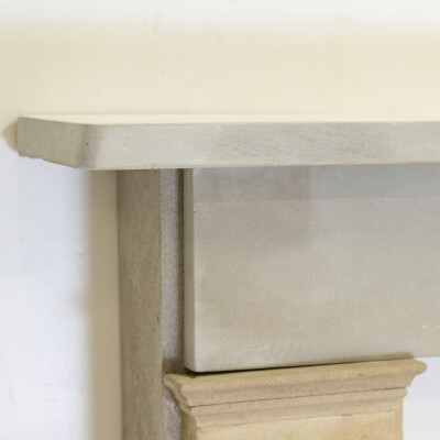 Antique Sandstone Crossover Fireplace Surround