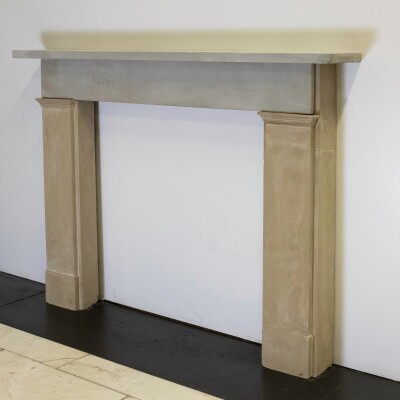 Antique Sandstone Crossover Fireplace Surround