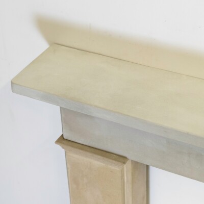 Antique Sandstone Crossover Fireplace Surround