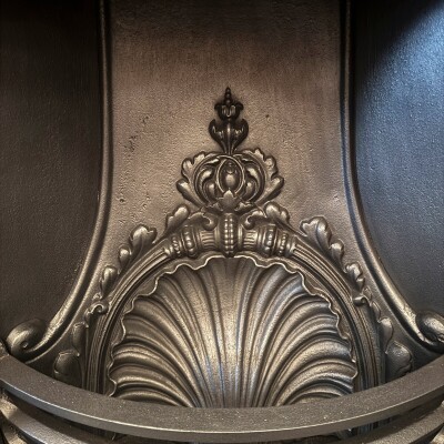 Antique Victorian Horseshoe Cast Iron Insert