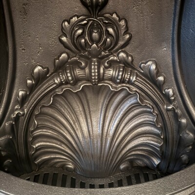 Antique Victorian Horseshoe Cast Iron Insert