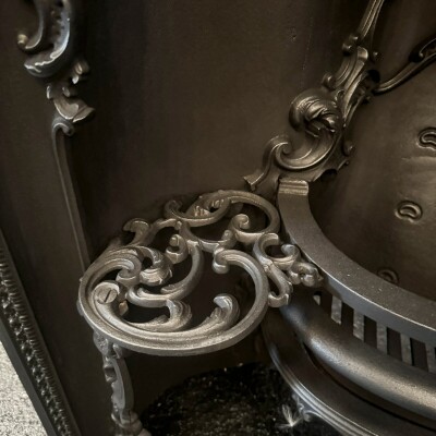 Antique Early Victorian Cast Iron Arched Insert