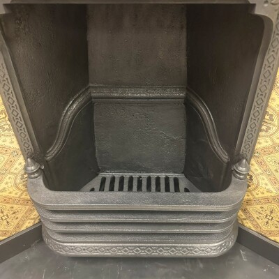 Antique Victorian Tiled Fireplace Insert