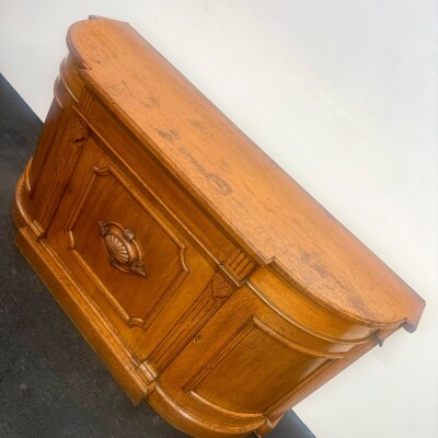 Antique Victorian Oak Wood Sideboard