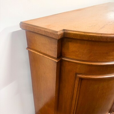 Antique Victorian Oak Wood Sideboard