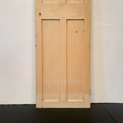 Georgian Solid Pine Panelled Door - 226cm x 78cm