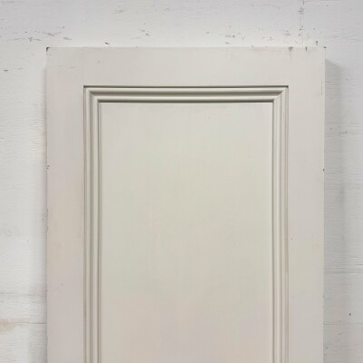Reclaimed White Tulip Wood 2 Panel Door - 198cm x 72cm