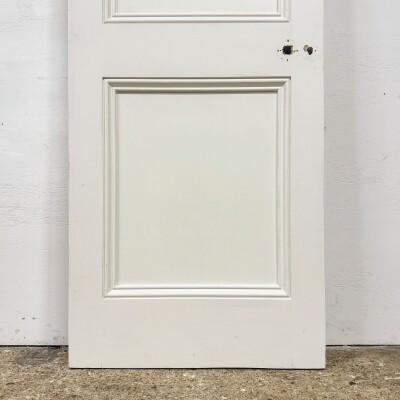 Reclaimed White Tulip Wood 2 Panel Door - 198cm x 72cm