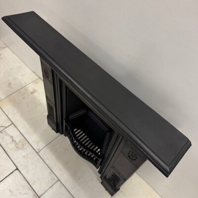 Antique Cast Iron Combination Fireplace