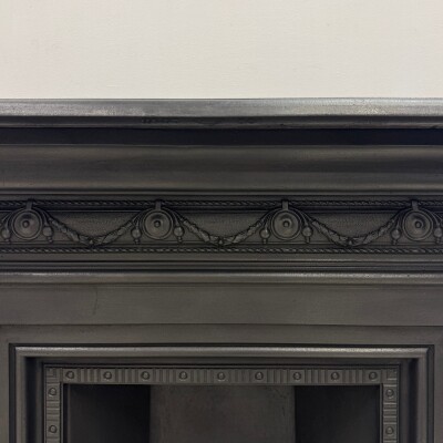 Antique Cast Iron Combination Fireplace