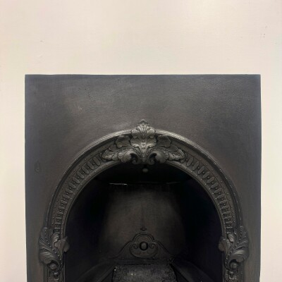 Antique Victorian Cast Iron Arched Insert