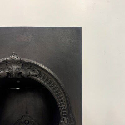 Antique Victorian Cast Iron Arched Insert
