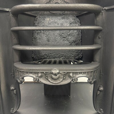 Antique Victorian Cast Iron Arched Insert