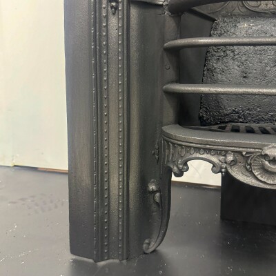 Antique Victorian Cast Iron Arched Insert