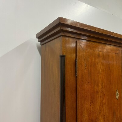 Antique 18th Century European Cylinder Bureau Bookcase