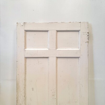 Georgian Solid Pine Panelled Door - 191cm x 83cm