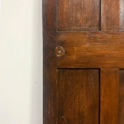 Antique Victorian Pine Door - 202.5cm X 79.5cm