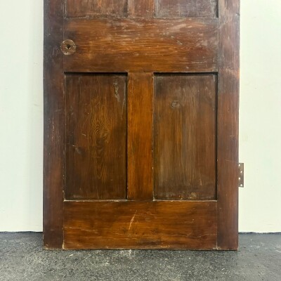 Antique Victorian Pine Door - 202.5cm X 79.5cm