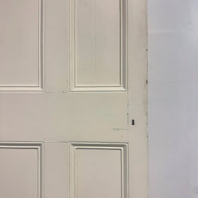 Antique Victorian Pine Door - 204.5cm X 79cm