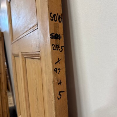 Antique Stripped 5 Panel Door 217.5cm x 97cm
