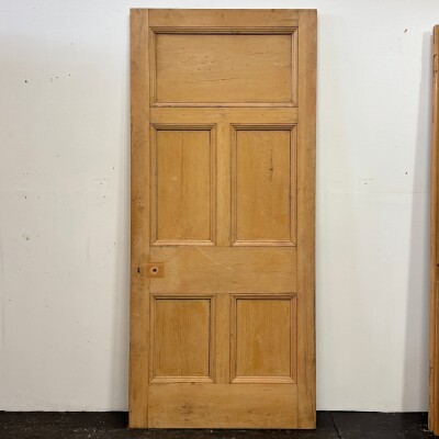 Antique Stripped 5 Panel Door 217.5cm x 97cm