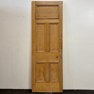 Antique 5 Panel Door 217.5cm x 74cm