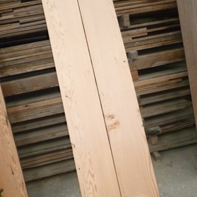 Reclaimed floorboards Douglas fir re-sawn flooring £38 sq meter