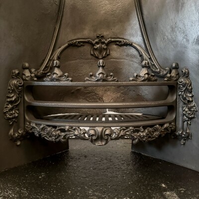 Antique Ornate Victorian Cast Iron Insert