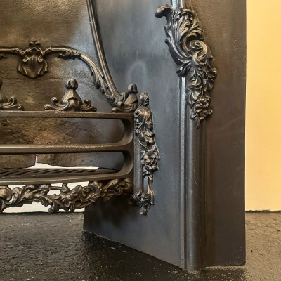 Antique Ornate Victorian Cast Iron Insert