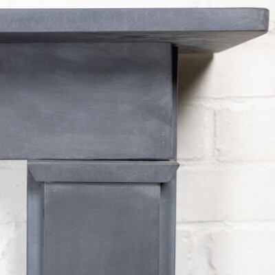 Late Georgian/Victorian Style Natural Slate Chimneypiece