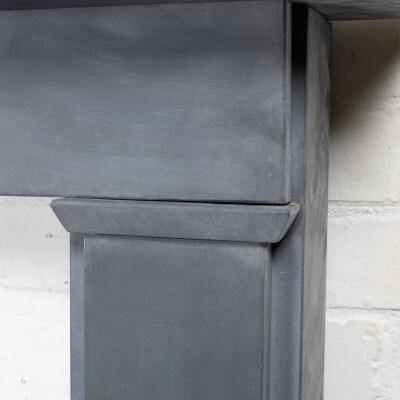 Late Georgian/Victorian Style Natural Slate Chimneypiece