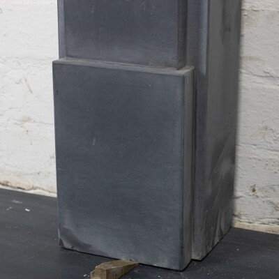 Late Georgian/Victorian Style Natural Slate Chimneypiece