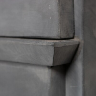 Late Georgian/Victorian Style Natural Slate Chimneypiece