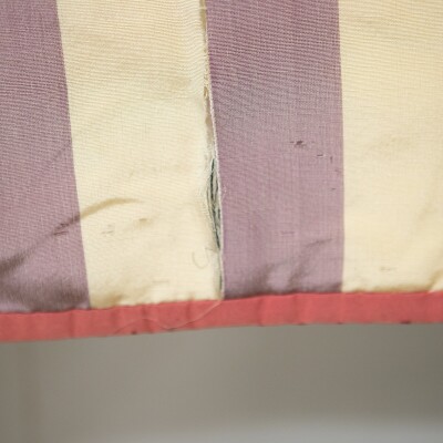 Reclaimed Long Brushed Silk Striped Curtains (295cm drop)