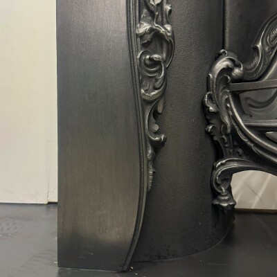 Ornate reclaimed Victorian Style Cast Iron Insert | Pair Available