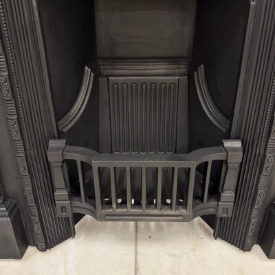 Antique Cast Iron Combination Fireplace