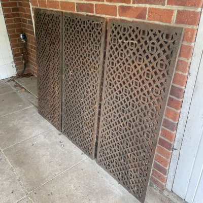Cast Iron floor Vent Grille 