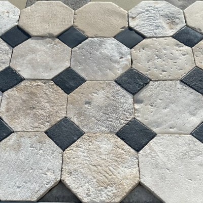 Antique French Cabochon Flooring 